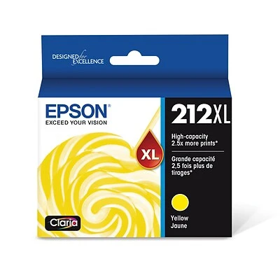 Epson T212XL Yellow High Yield Ink Cartridge (T212XL420-S) 3 Epson T212XL Yellow High Yield Ink Cartridge (T212XL420-S)