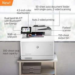 Printers HP LaserJet Pro M479fdw Wireless Color Laser Multifunction Printer With Duplexing, Onsite Warranty (W1A80A) -Epson Shop sp56867632 s7