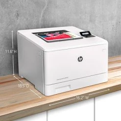 Printers HP LaserJet Pro M454dn USB & Network Ready Color Laser Printer With Duplexing, White (W1Y44A#BGJ) -Epson Shop sp56867742 s7