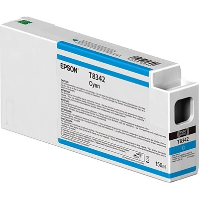 Epson T834 Cyan Standard Yield Ink Cartridge 3 Epson T834 Cyan Standard Yield Ink Cartridge
