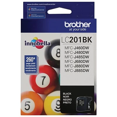 Brother LC201BKS Black Standard Yield Ink Cartridge (LC201BKS) 5 Brother LC201BKS Black Standard Yield Ink Cartridge (LC201BKS) - Image 3