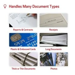 Scanners Canon ImageFORMULA DR-C225W II Office Document Scanner, Black -Epson Shop sp77468595 s7