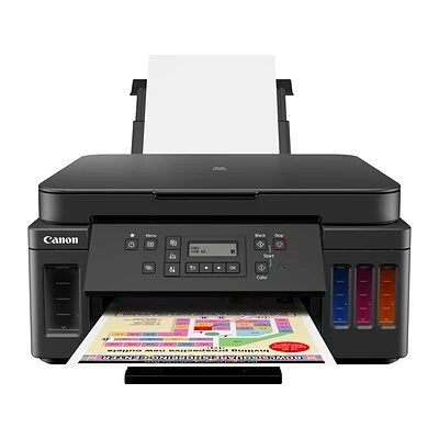Printers Canon PIXMA G6020 MegaTank 3113C002AA Wireless, Network Ready Color Borderless All-in-One Printer 4 Printers Canon PIXMA G6020 MegaTank 3113C002AA Wireless, Network Ready Color Borderless All-in-One Printer - Image 2