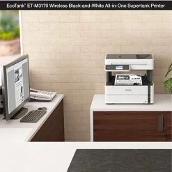 Printers Epson EcoTank® ET-M3170 Wireless Monochrome All-in-One SuperTank Printer -Epson Shop sp88490597 s7